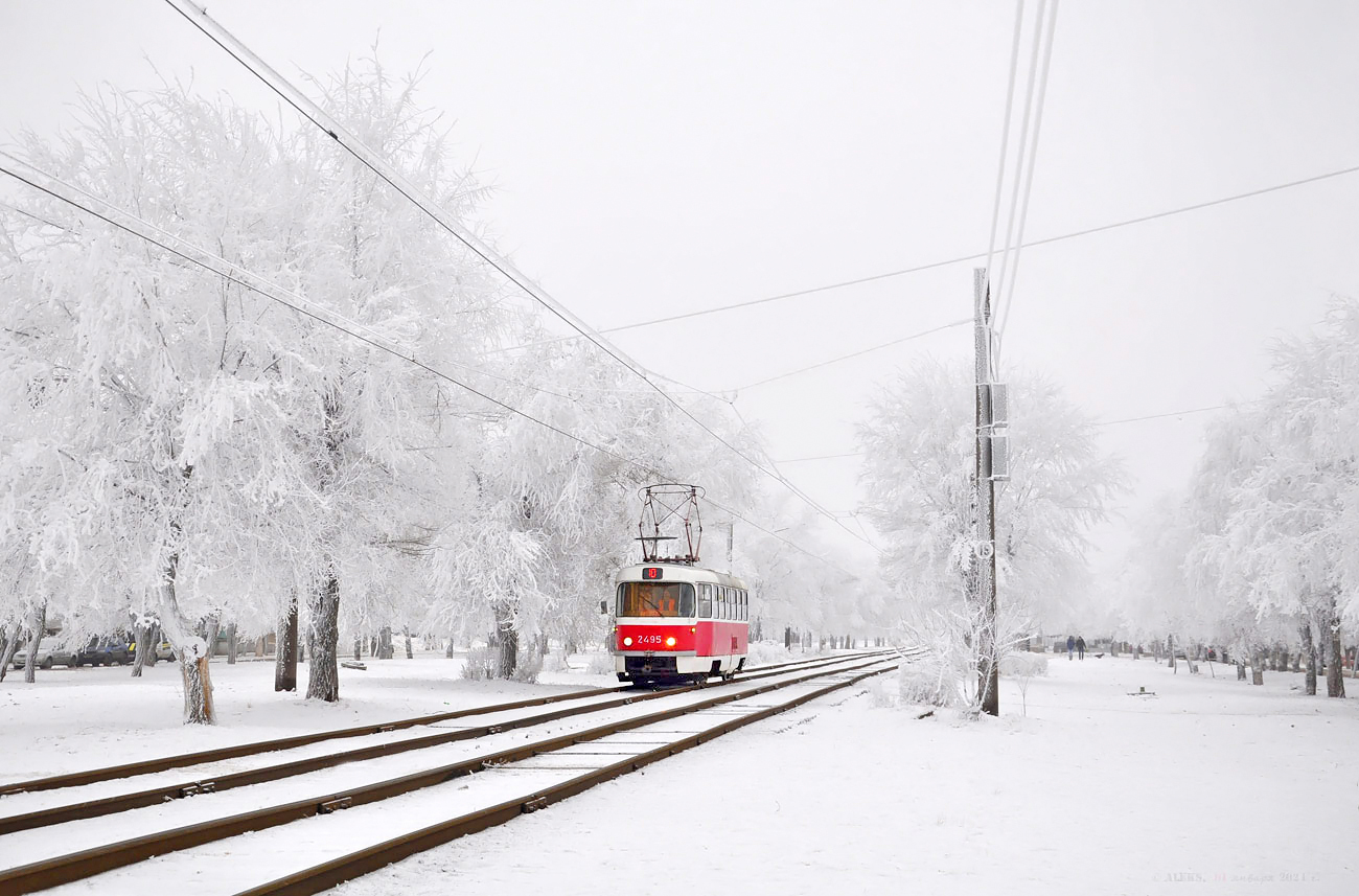 Volgográd, Tatra T3SU (2-door) — 2495