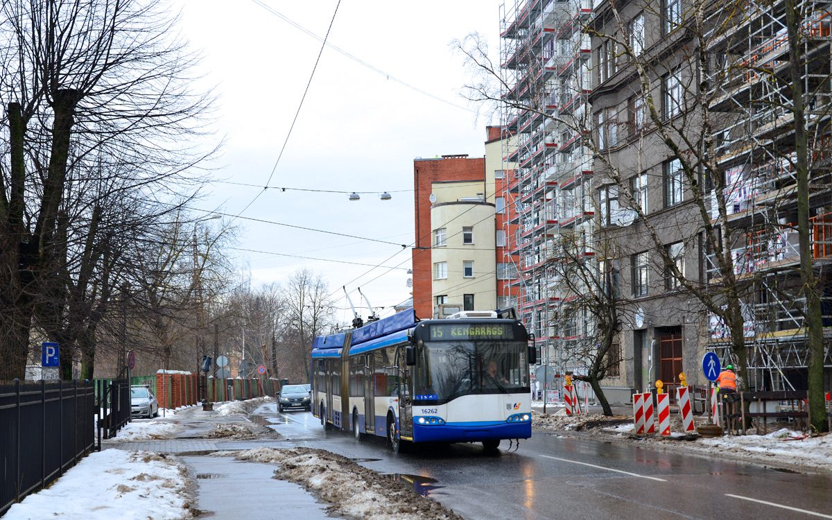 Rīga, Solaris Trollino II 18 Ganz № 16262