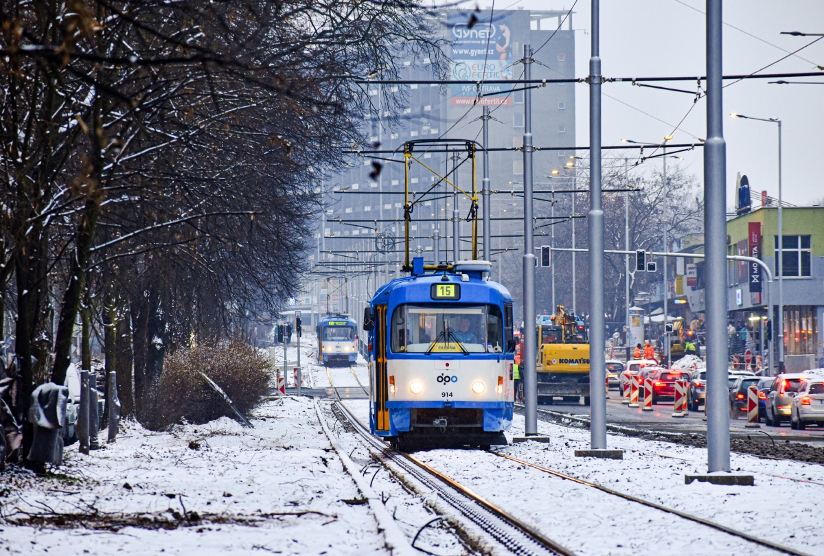 Острава, Tatra T3SUCS № 914