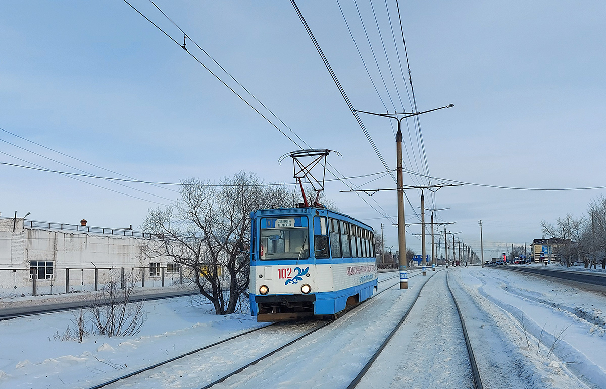 Павлодар, 71-605 (КТМ-5М3) № 102