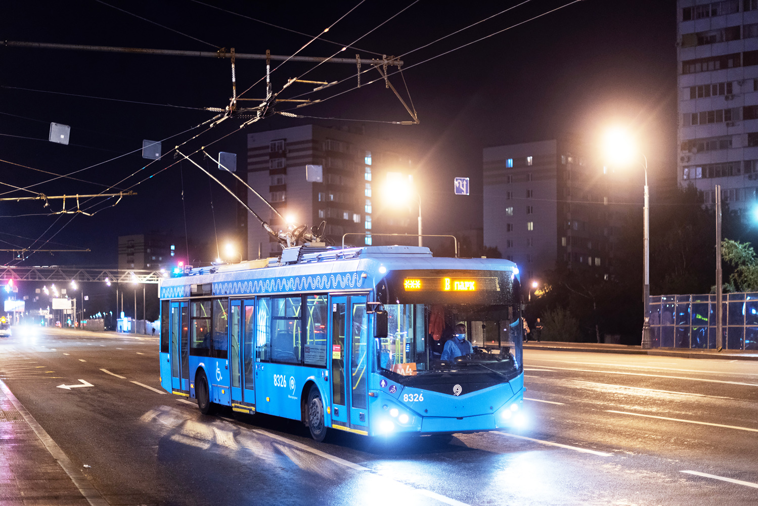 Москва, БКМ 321 № 8326; Москва — Закрытие движения Московского троллейбуса 24 — 25 августа 2020