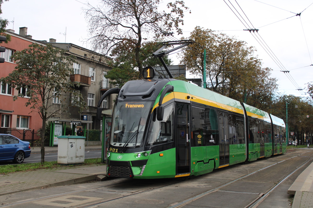 Poznań, Modertrans Moderus Gamma LF 03 AC BD — 921 Poznań, Modertrans Moderus Gamma LF 03 AC BD — 921