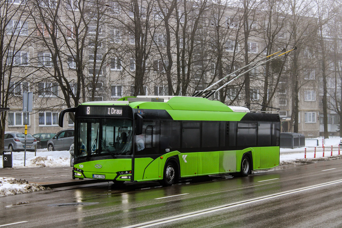 Каунас, Solaris Trollino IV 12 Medcom № 129