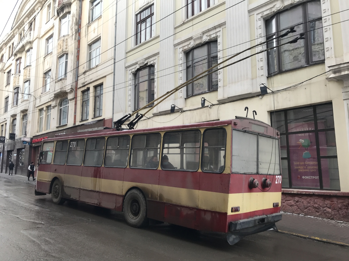 Черновцы, Škoda 14Tr02/6 № 270