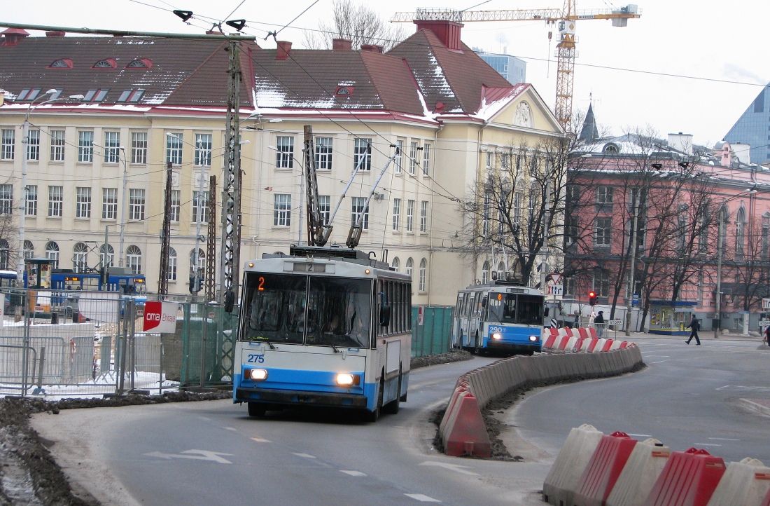 Таллин, Škoda 14Tr02/6 № 275