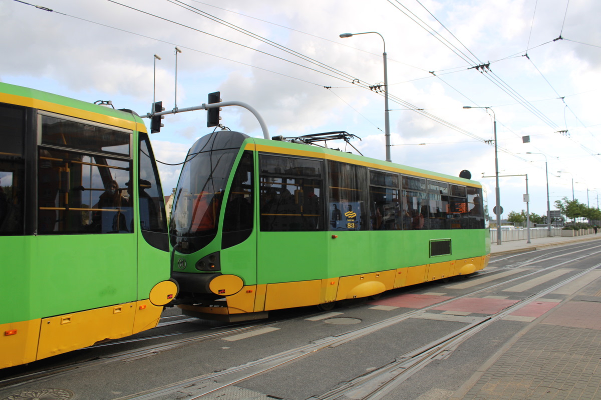 Познань, Konstal 105N-Alfa HF07 № 83