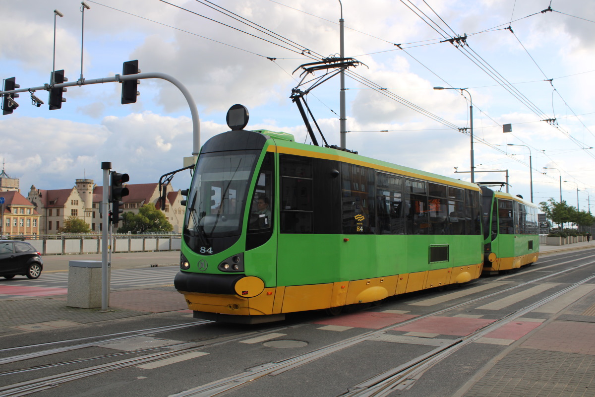 Познань, Konstal 105N-Alfa HF07 № 84
