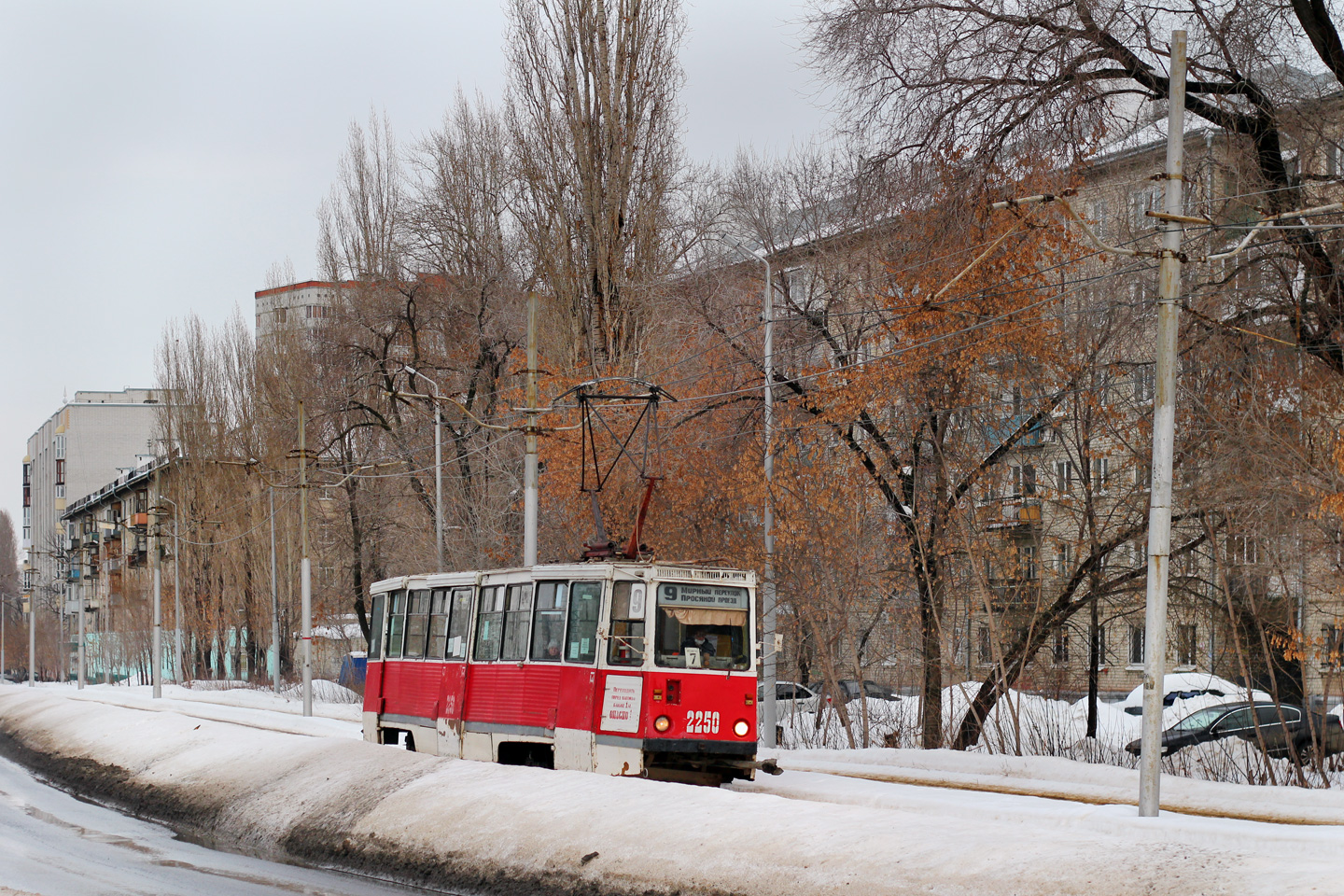 Саратов, 71-605 (КТМ-5М3) № 2250