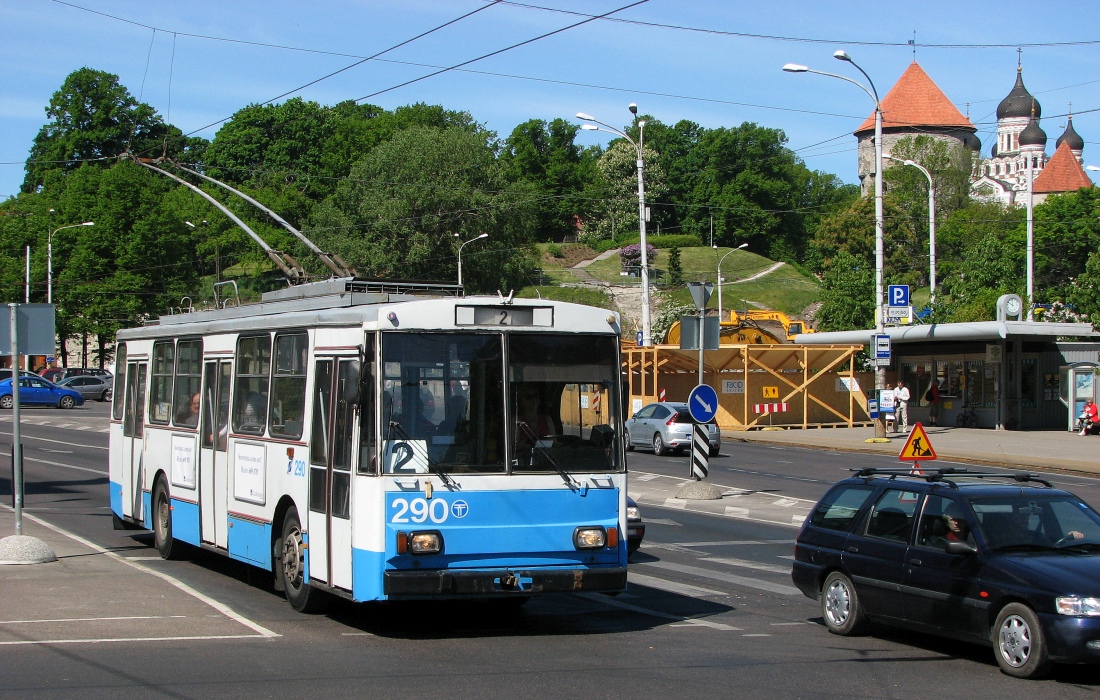 Таллин, Škoda 14Tr02/6 № 290