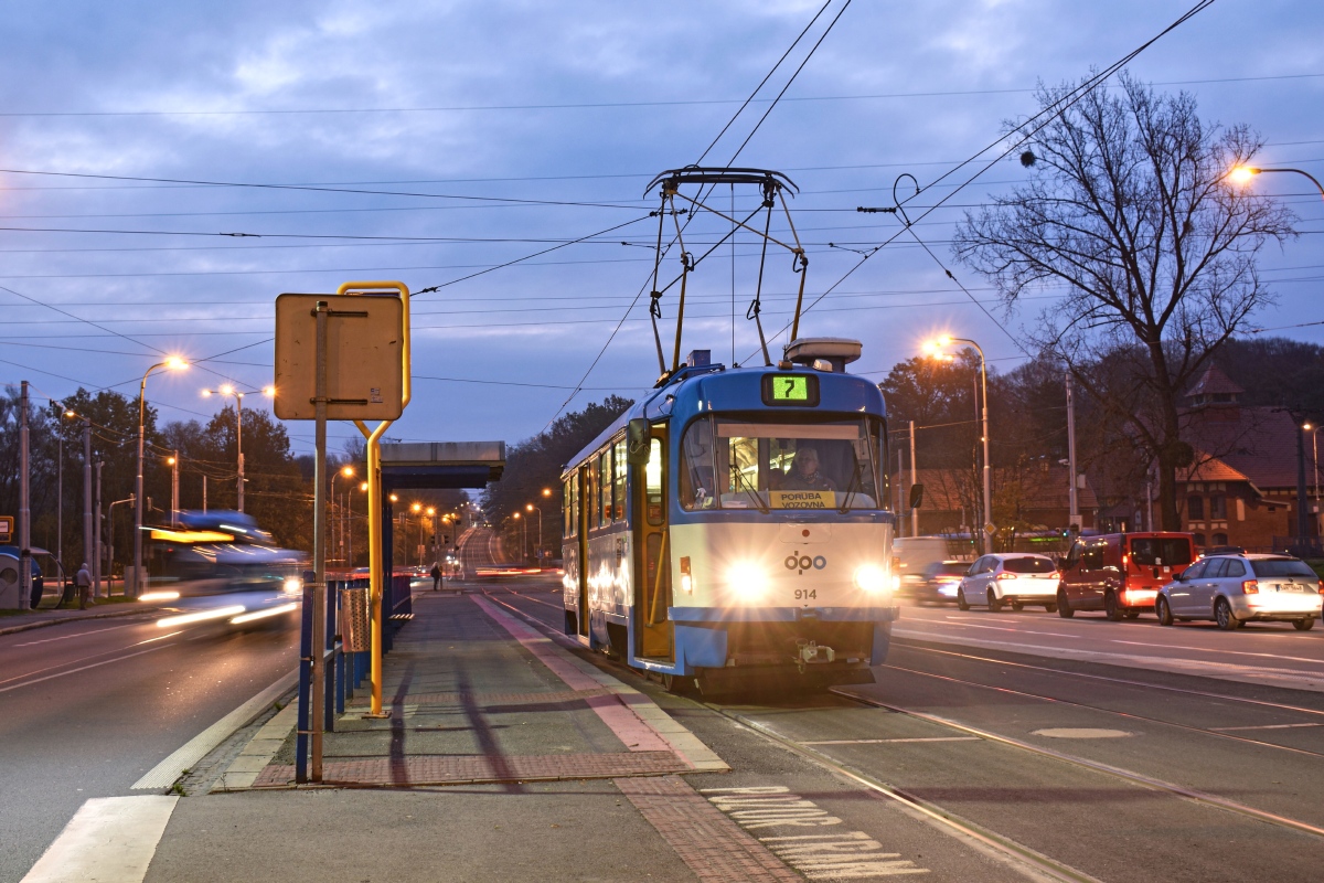 Острава, Tatra T3SUCS № 914