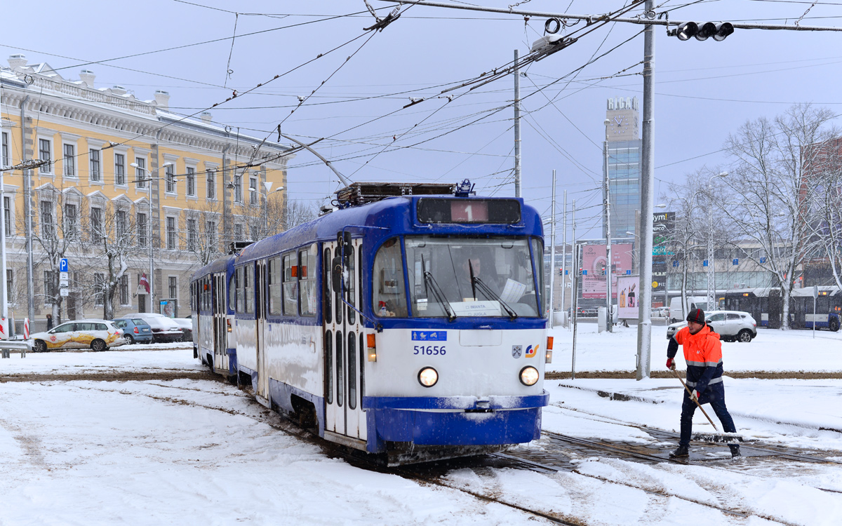 Рига, Tatra T3A № 51656