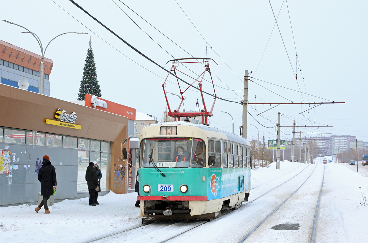 Екатеринбург, Tatra T3SU № 209