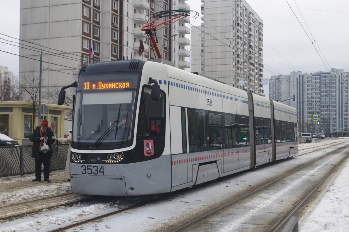 Москва, 71-414 (Pesa Fokstrot) № 3534