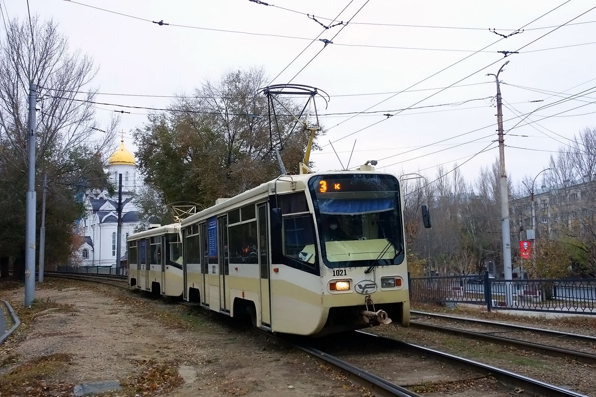 Саратаў, 71-619КТ № 1021