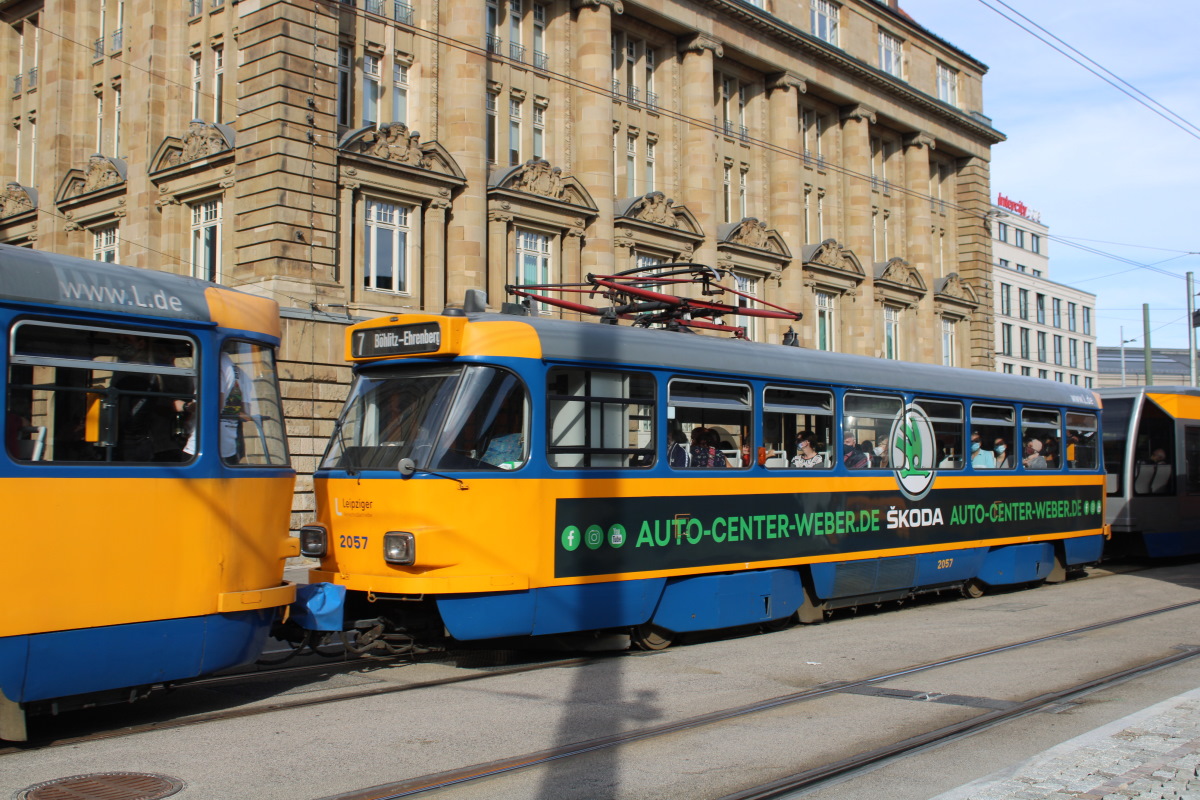 Лейпциг, Tatra T4D-M2 № 2057