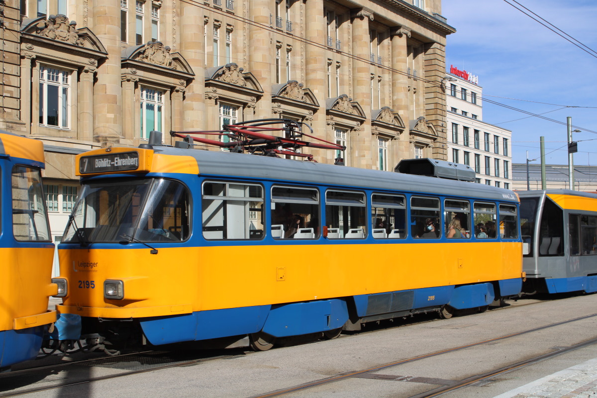 Лейпциг, Tatra T4D-M1 № 2195