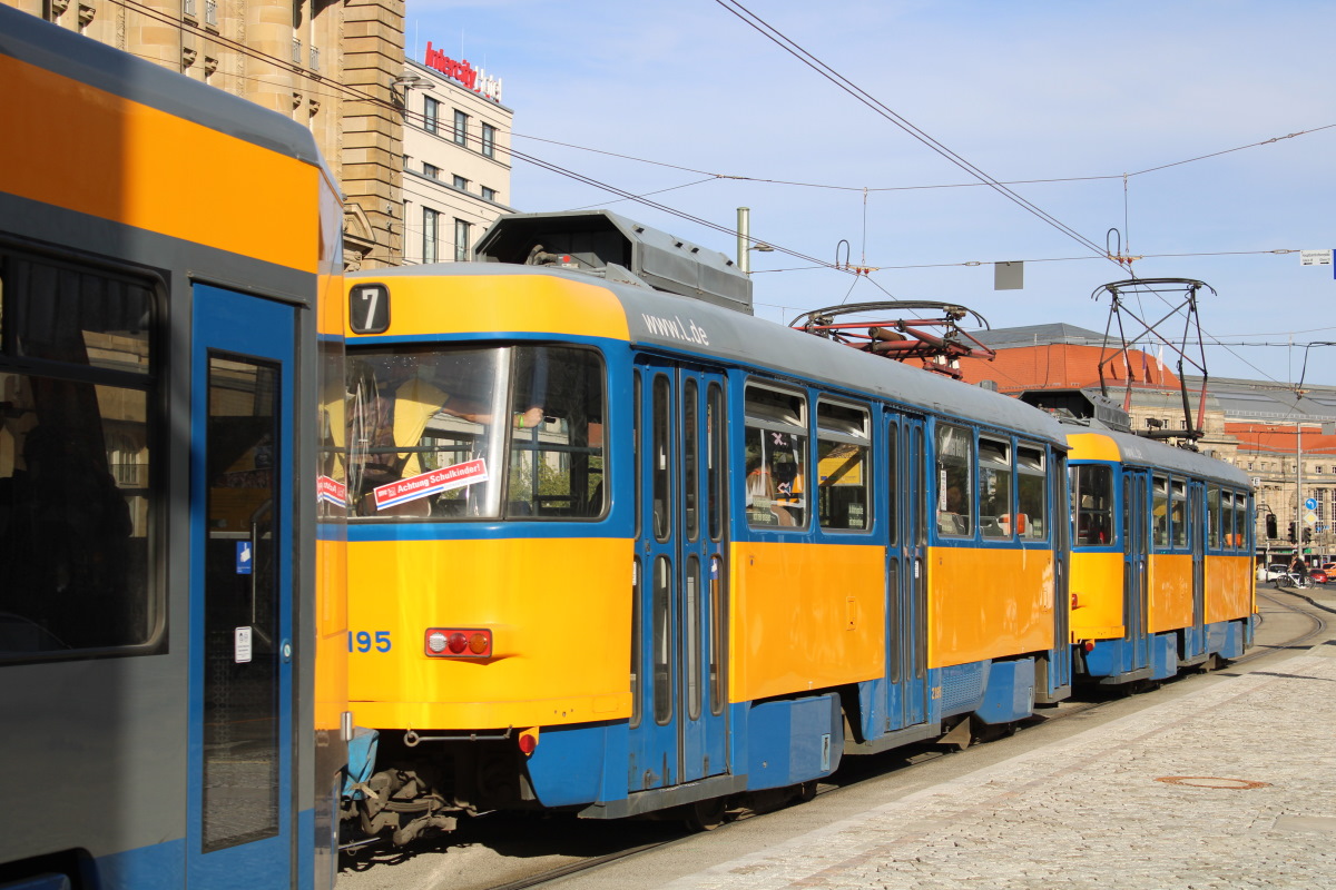 Лейпциг, Tatra T4D-M1 № 2195