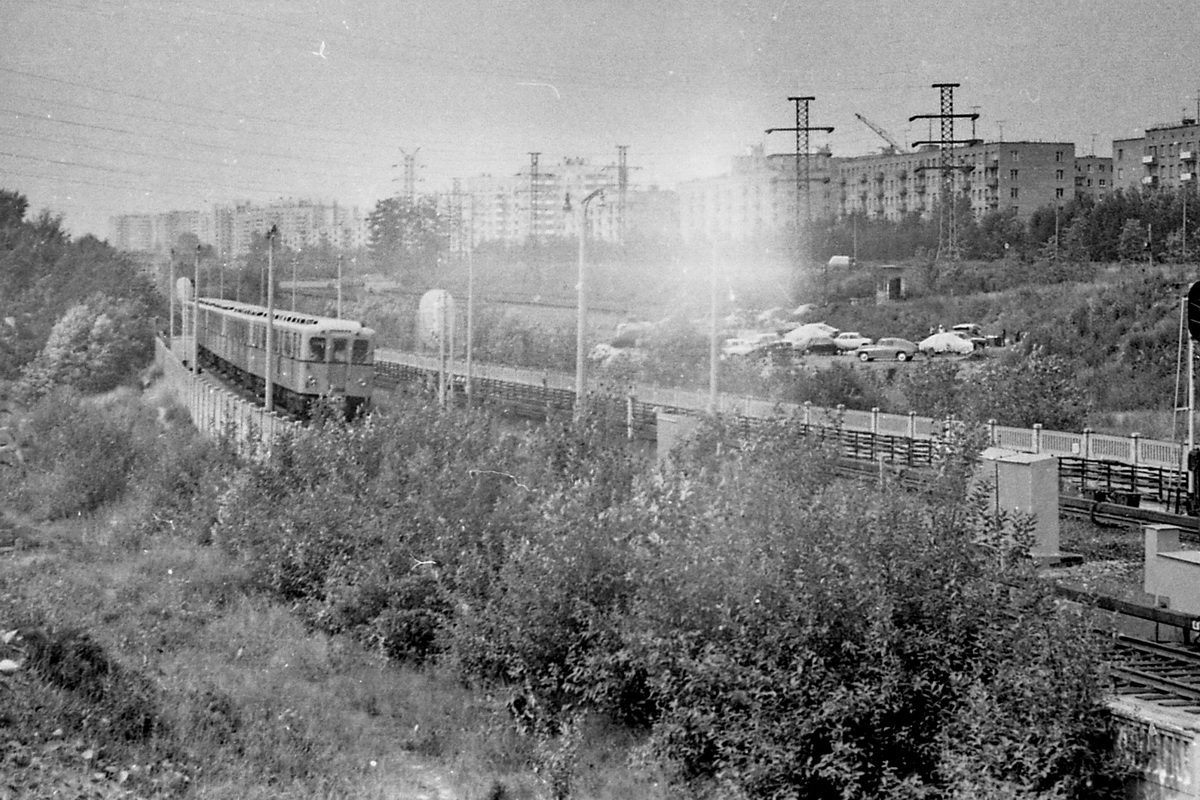 Maskva — Metro — Vehicles — Type D; Maskva — Metro — [4] Filyovskaya Line; Maskva — Metropolitan — historical photos (1933-1991)