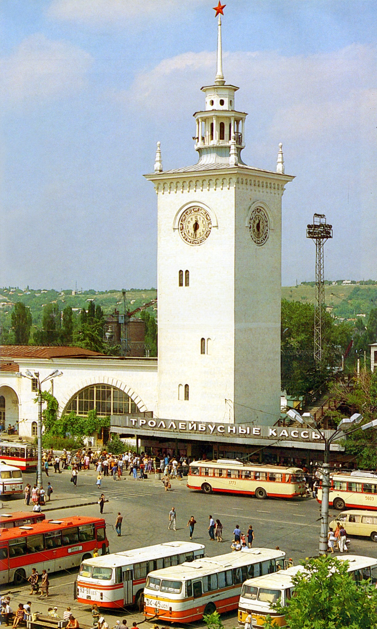 Крымский троллейбус, Škoda 9TrH27 № 3773; Крымский троллейбус — Исторические фотографии (1959 — 2000)