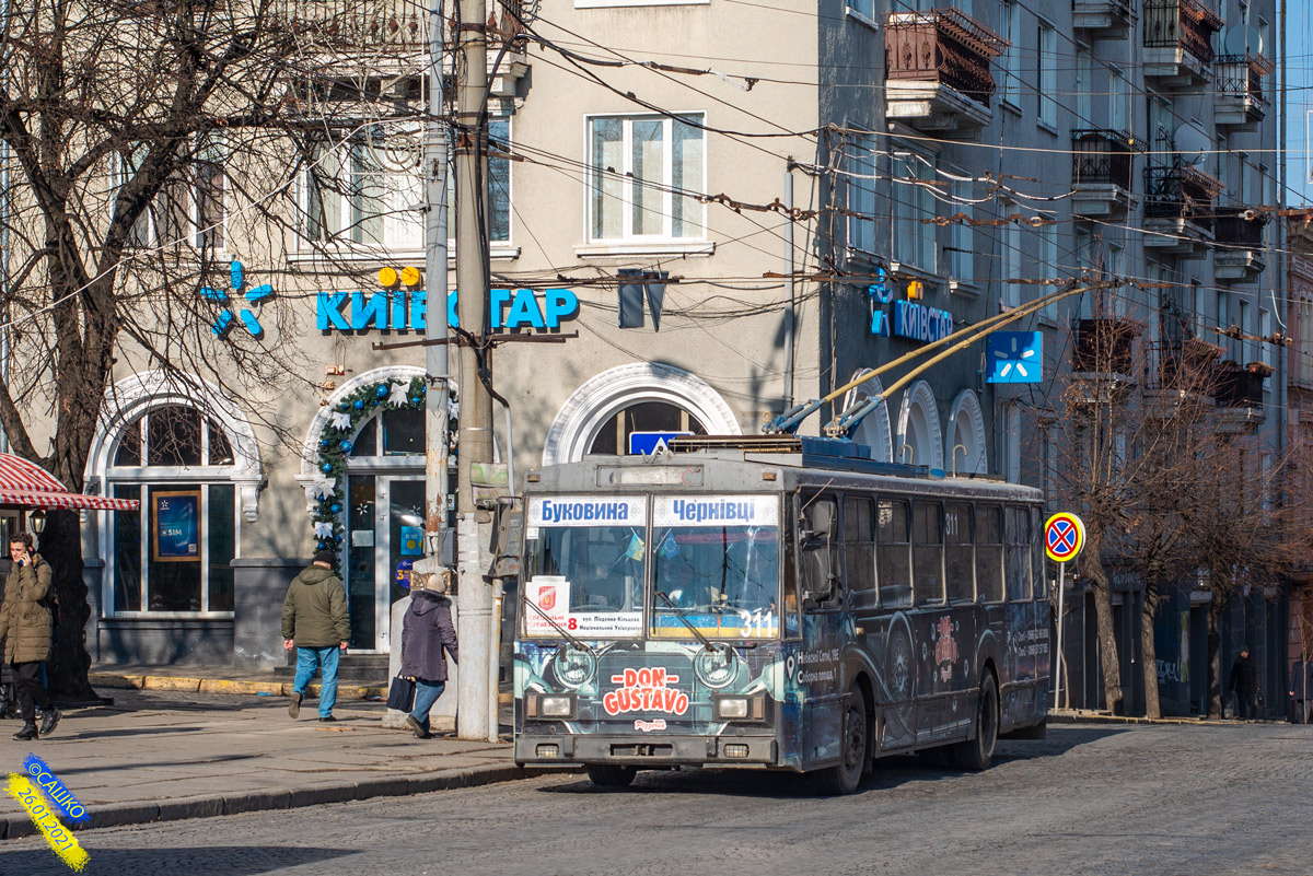 Черновцы, Škoda 14Tr11/6 № 311 Черновцы, Škoda 14Tr11/6 № 311