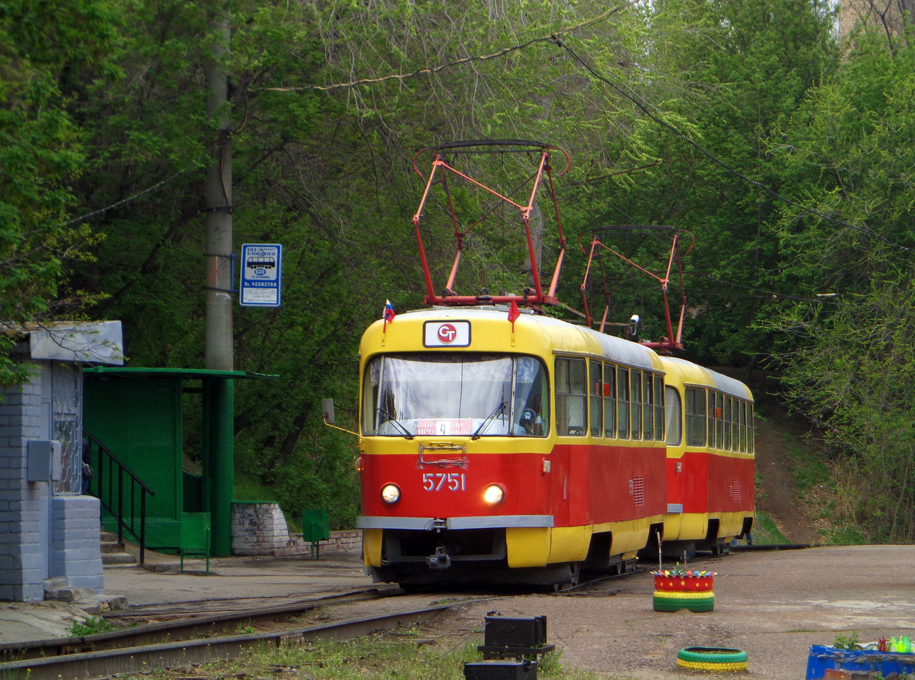 Volgograda, Tatra T3SU № 5751