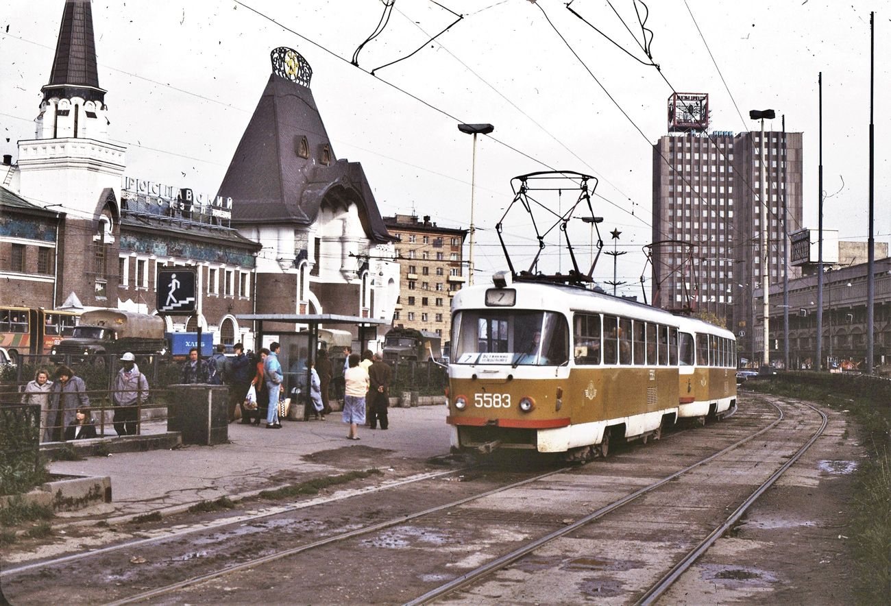Москва, Tatra T3SU № 5583