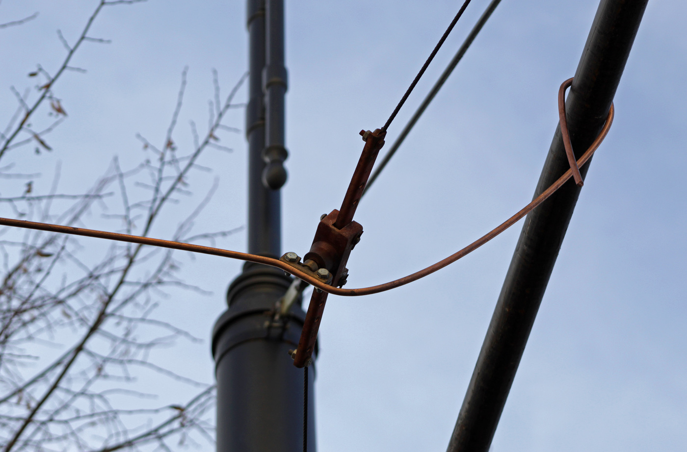 Vladikavkaz — Tram contact — network