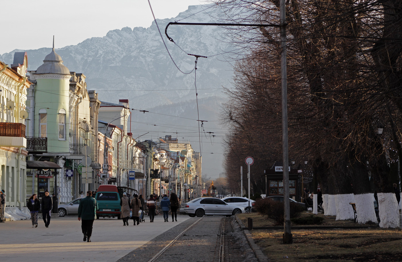 Владикавказ — Контактная сеть — трамвай; Владикавказ — Строительство, ремонт и реконструкция трамвайных линий