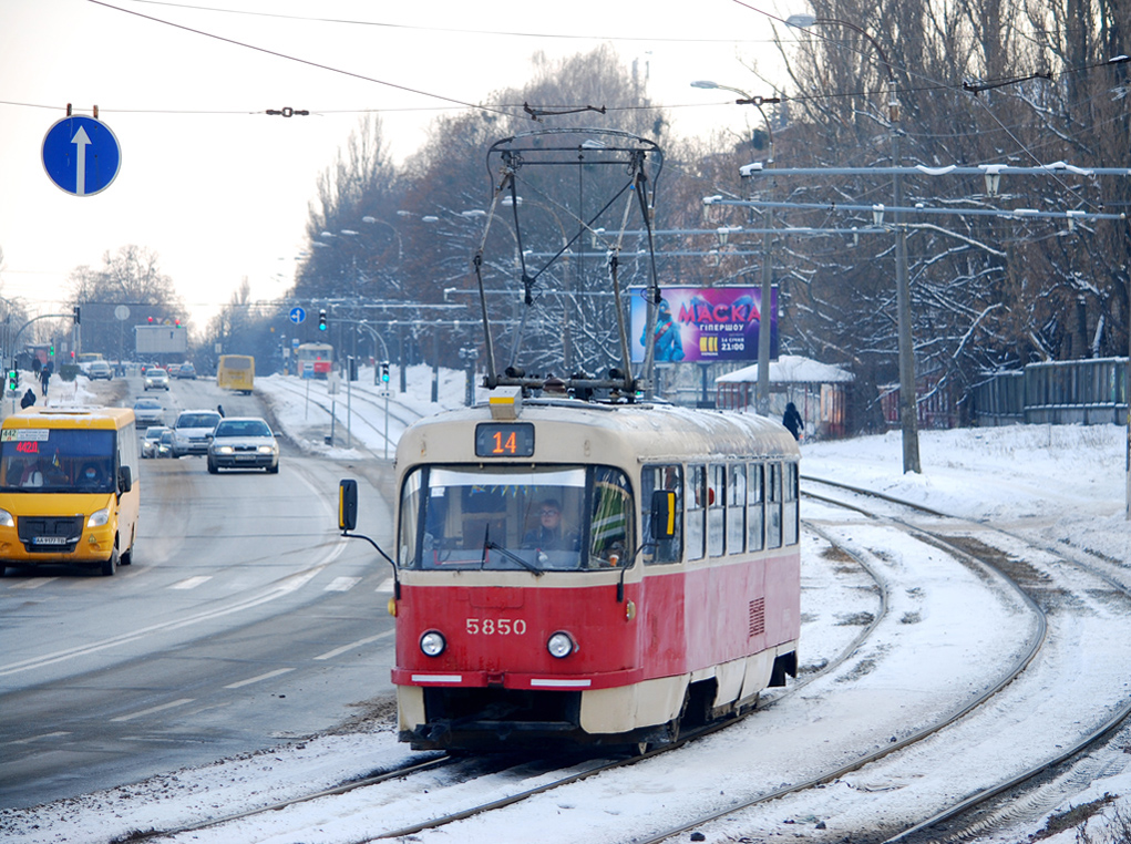 Київ, Tatra T3SU № 5850 Київ, Tatra T3SU № 5850