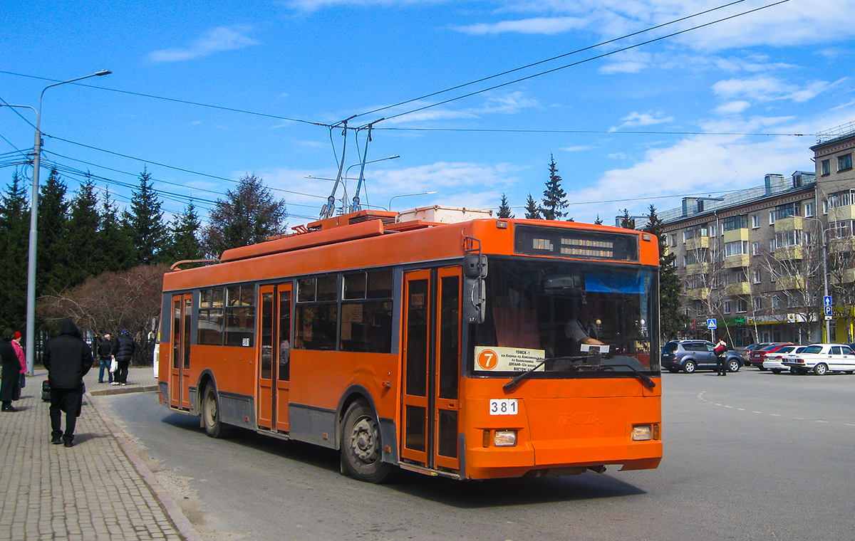 Томск, Тролза-5275.05 «Оптима» № 381