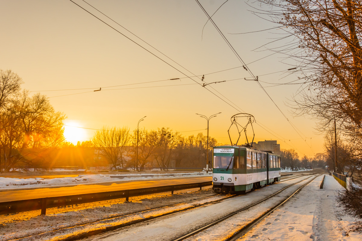 Житомир, Tatra KT4SU № 21