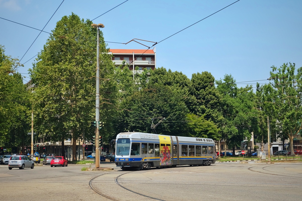 Турин, GTT series 5000 № 5046 Турин, GTT series 5000 № 5046