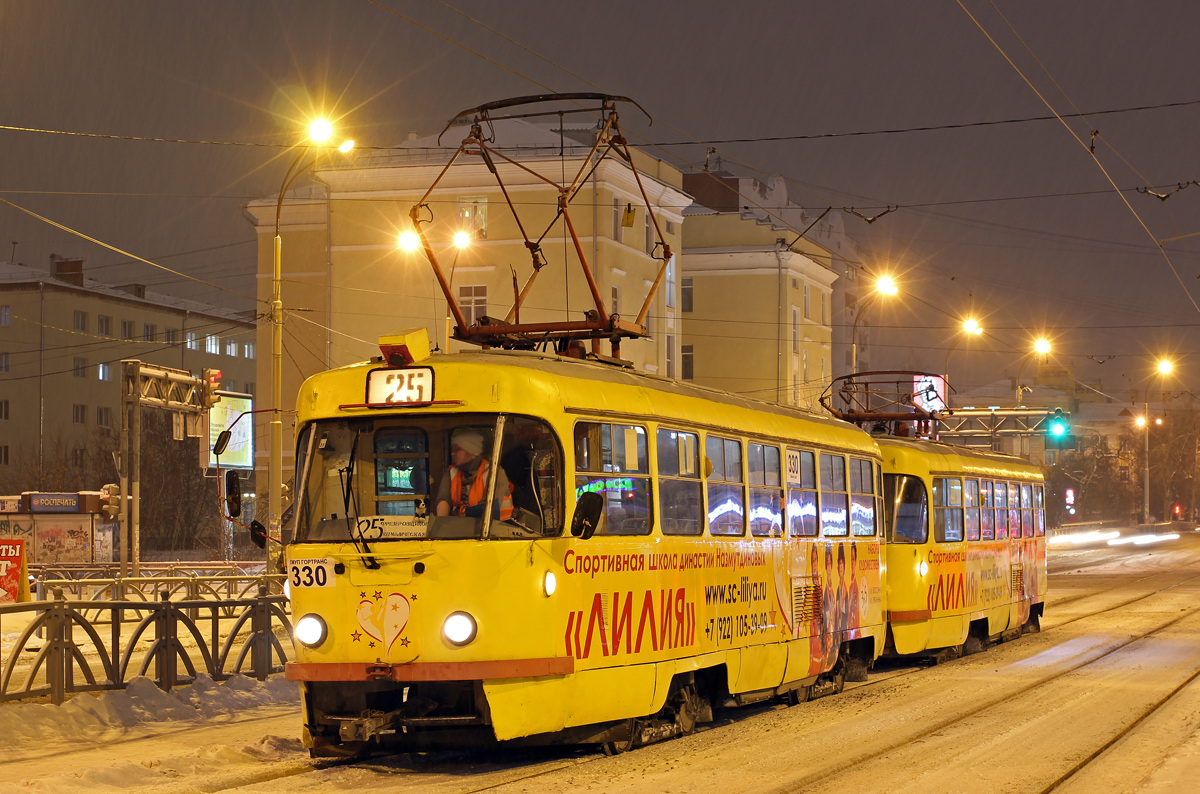 Екатеринбург, Tatra T3SU № 330