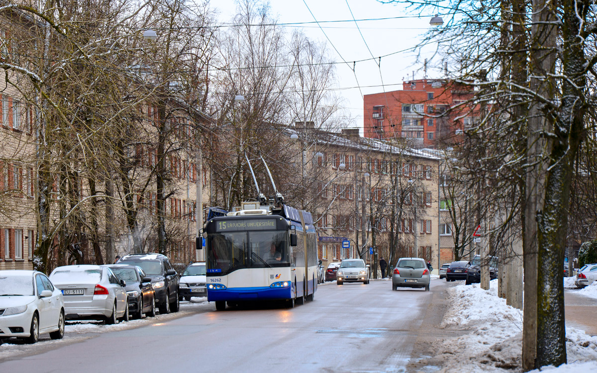 Рига, Solaris Trollino II 18 Ganz № 16262