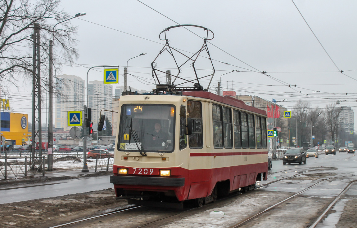 Санкт Петербург, 71-134К (ЛМ-99К) № 7209