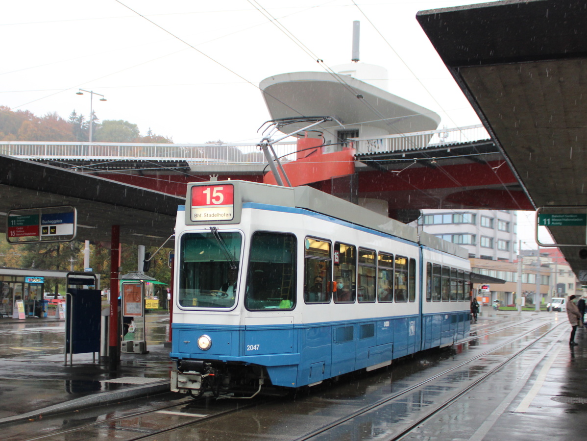 Цюрих, SWP/SIG/BBC Be 4/6 "Tram 2000" № 2047