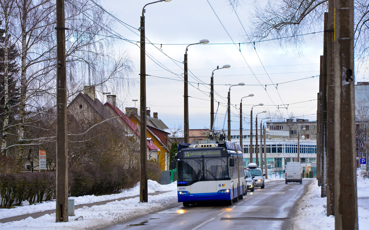 Рыга, Solaris Trollino II 18 Ganz № 16197 Рыга, Solaris Trollino II 18 Ganz № 16197
