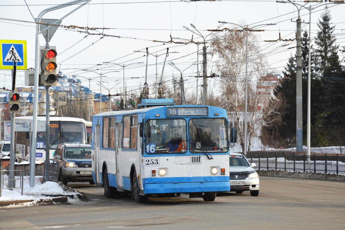 Омск, ЗиУ-682Г-012 [Г0А] № 253