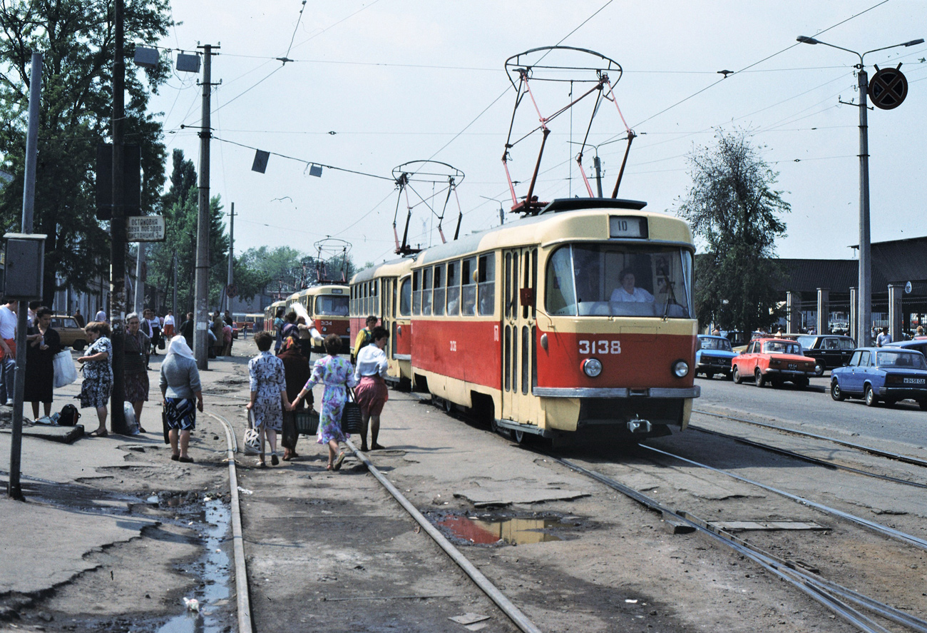 Одесса, Tatra T3SU (двухдверная) № 3138