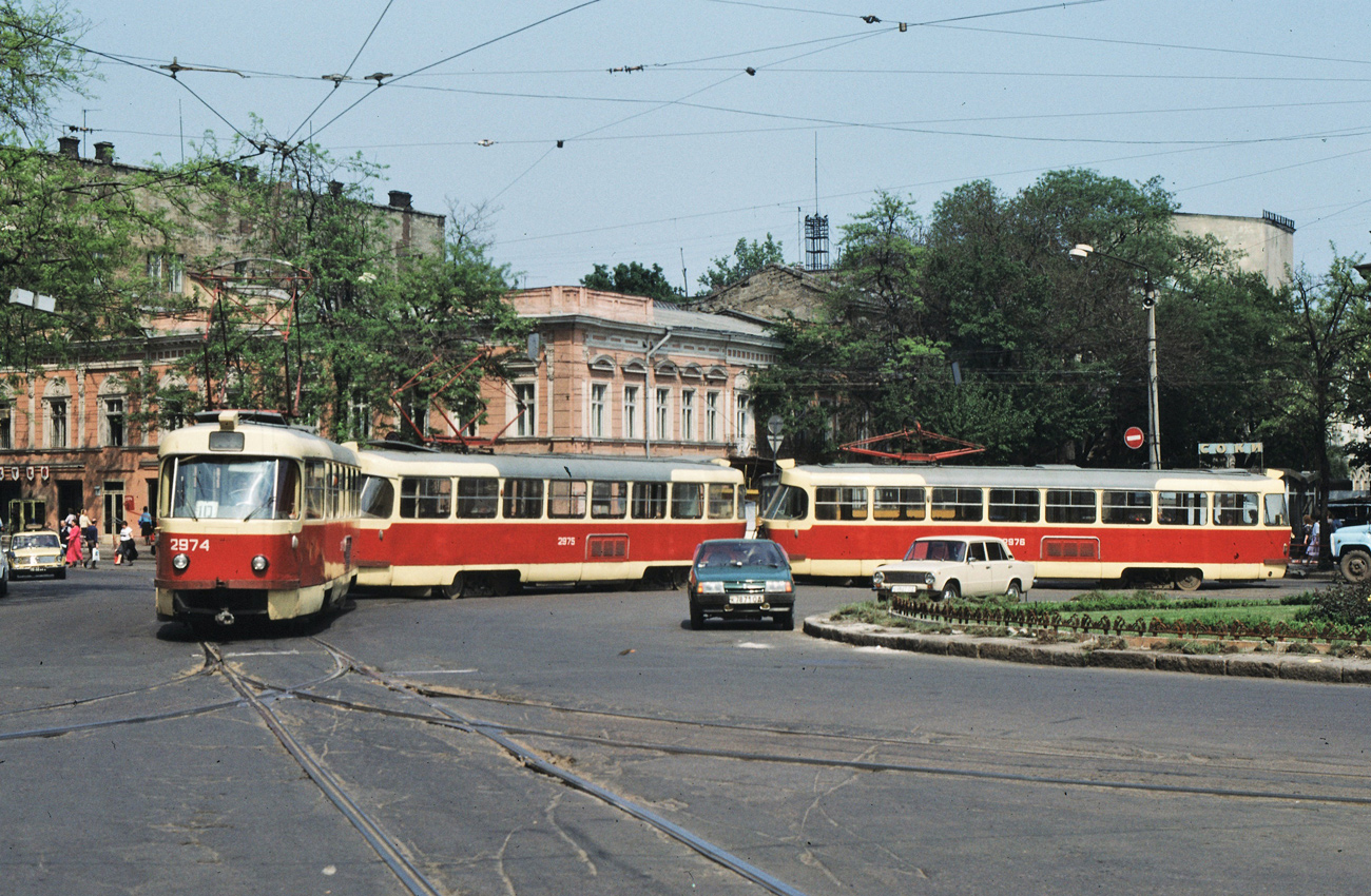 Одесса, Tatra T3SU № 2974