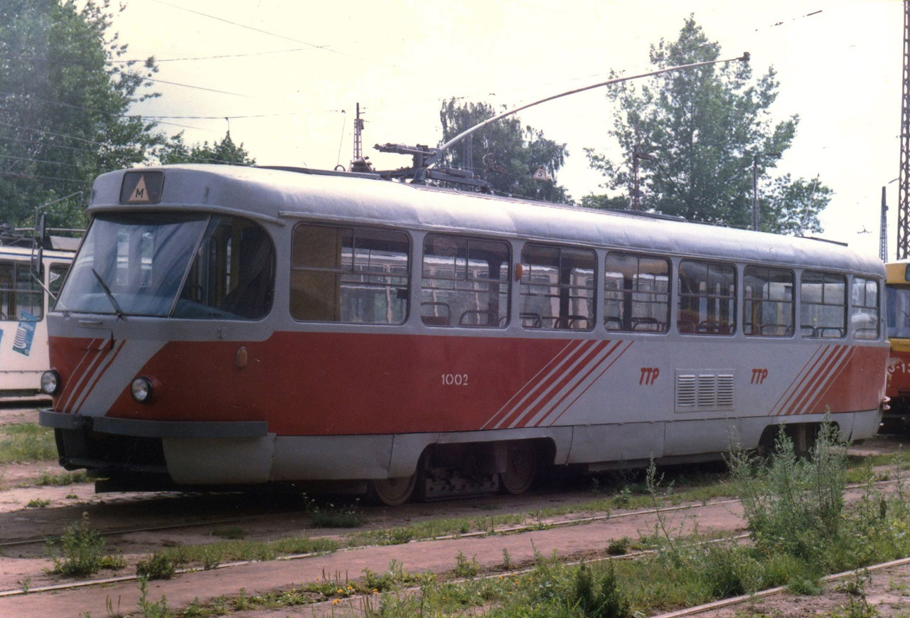 Рига, Tatra T3SU (2-door) № 1002