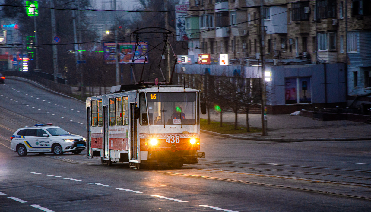Запоріжжя, Tatra T6B5SU № 436