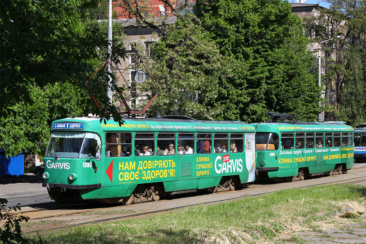 Днепр, Tatra T3DC1 № 1395