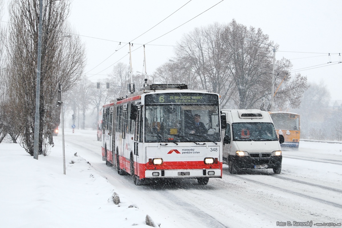 Злин, Škoda 15Tr13/6M № 348