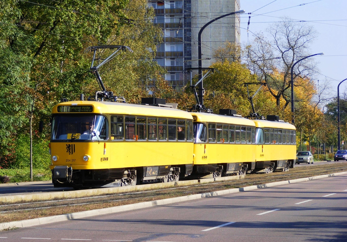 Dresde, Tatra T4D-MT N°. 224 217