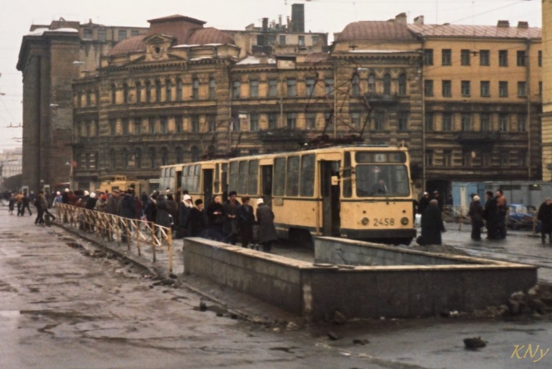 St Petersburg, LM-68M Nr. 2458; St Petersburg — Historic tramway photos
