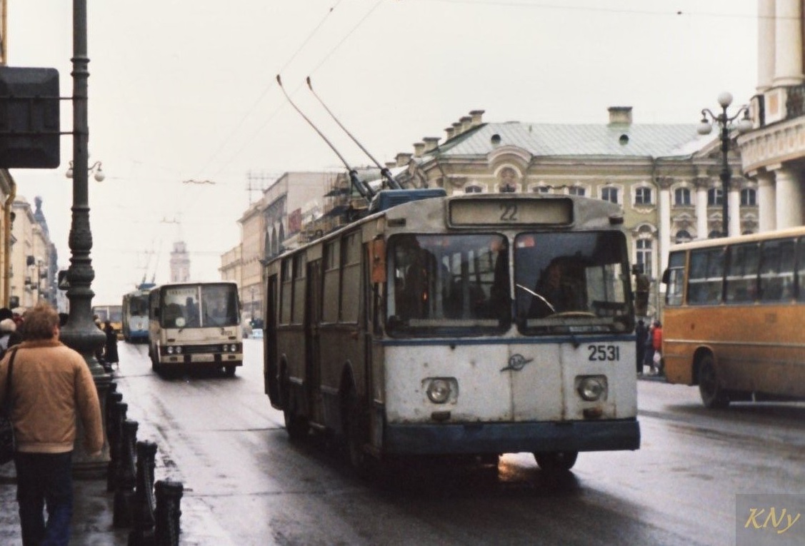 Pietari, ZiU-682V # 2531; Pietari — Historical trolleybus photos