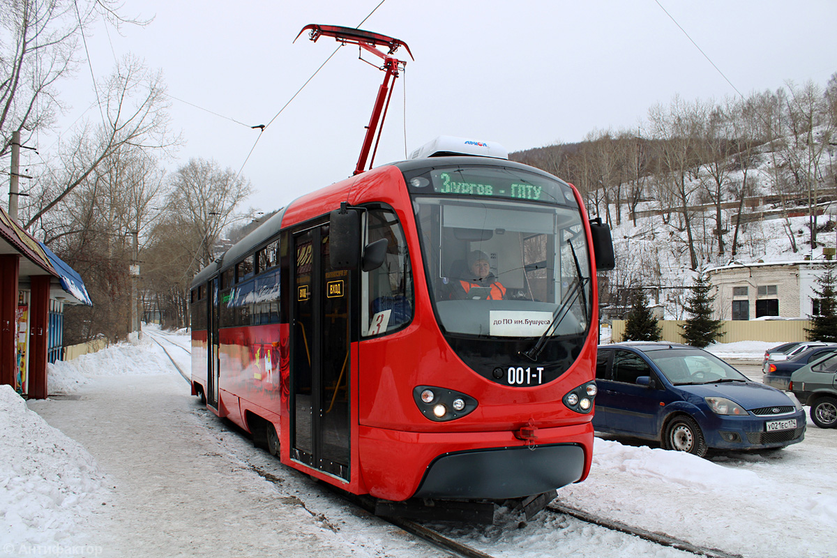 Златоуст, Tatra T3K «Иж» № 001