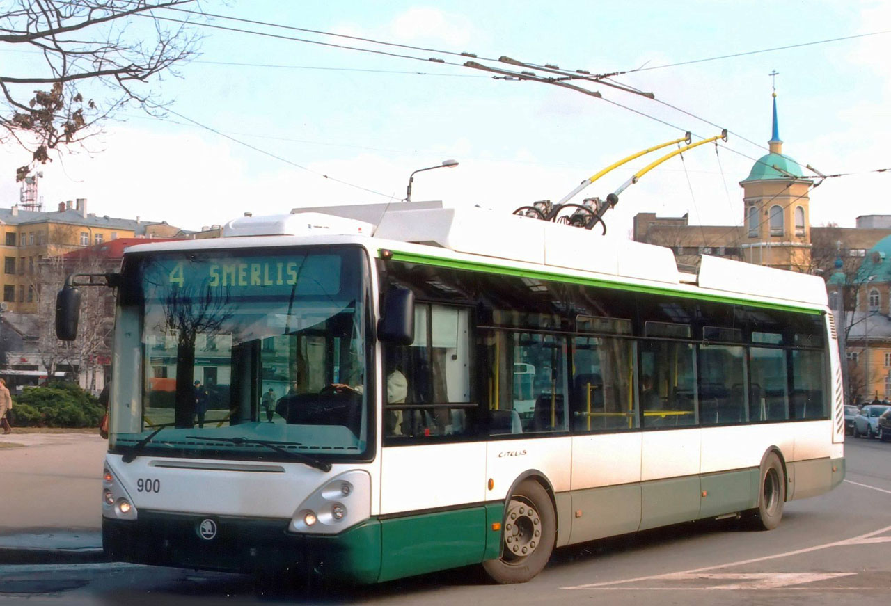 Рига, Škoda 24Tr Irisbus Citelis № 900
