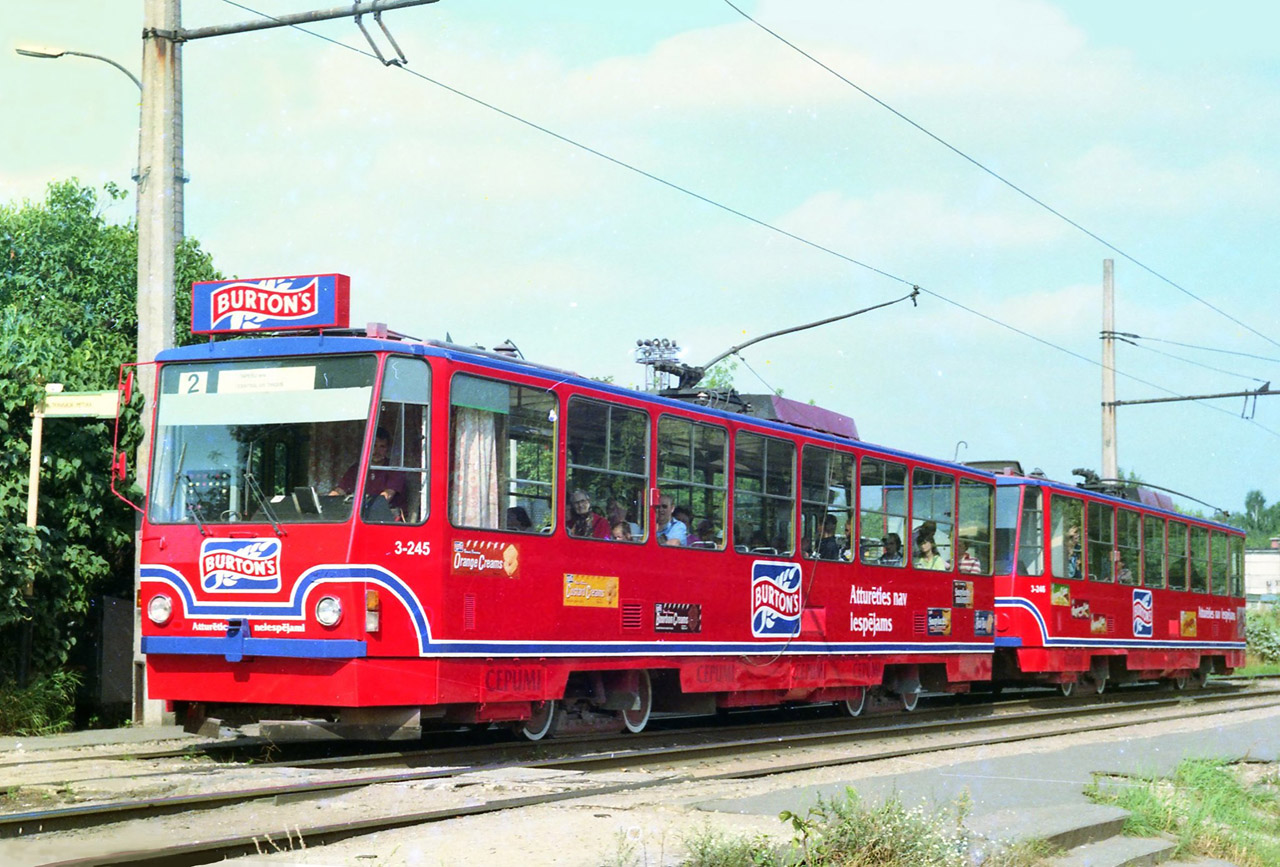 Рига, Tatra T6B5SU № 3-245